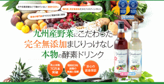 九州産野菜にこだわった完全無添加の酵素「優光泉」